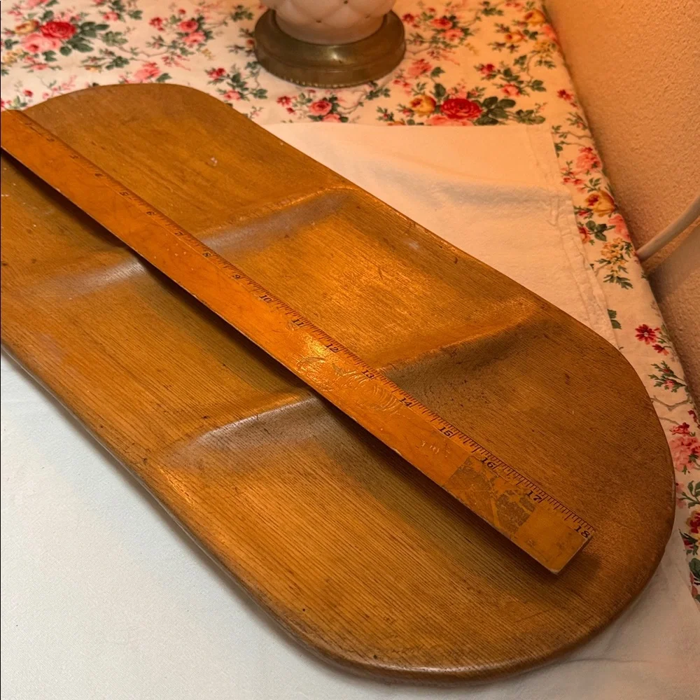 Vintage Wooden divided Tray
